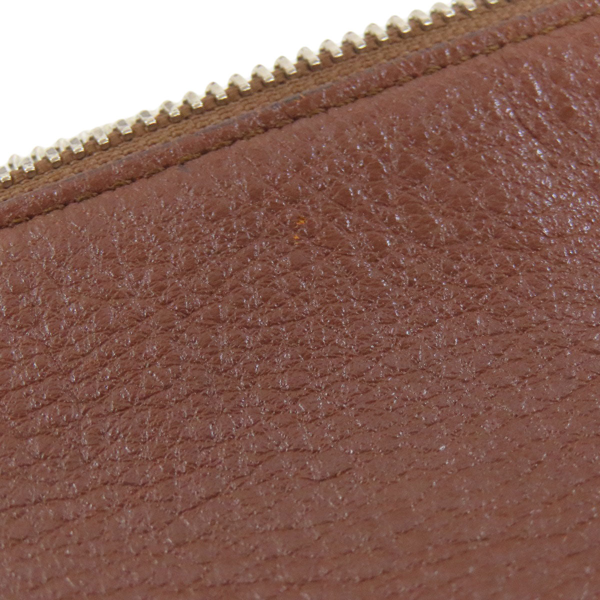 Loewe Shoulder Bag Calfskin Brown Logo Women