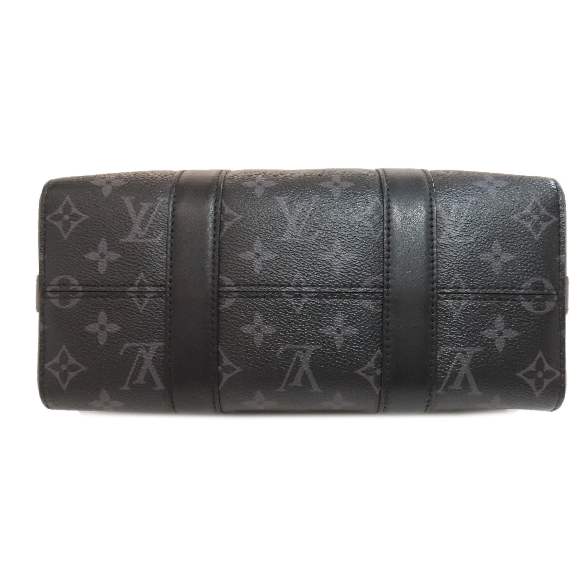 Louis Vuitton Shoulder Bag M45936 Monogram Canvas Black City Keepall Women