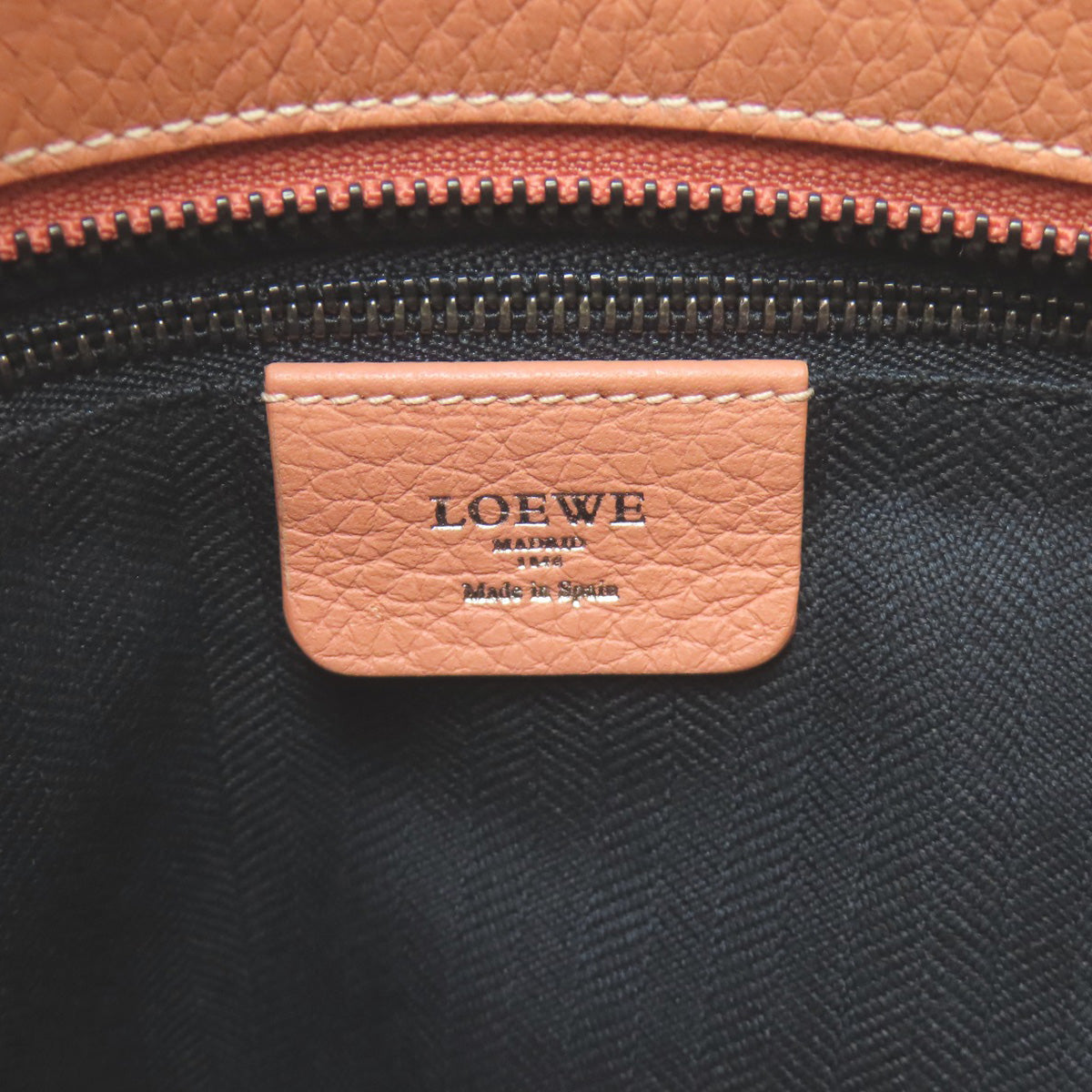 Loewe Tote Bag Leather Pink Anagram Women