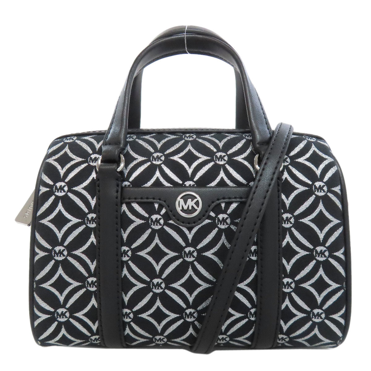 Michael Kors Handbag Canvas Black 2Way Women