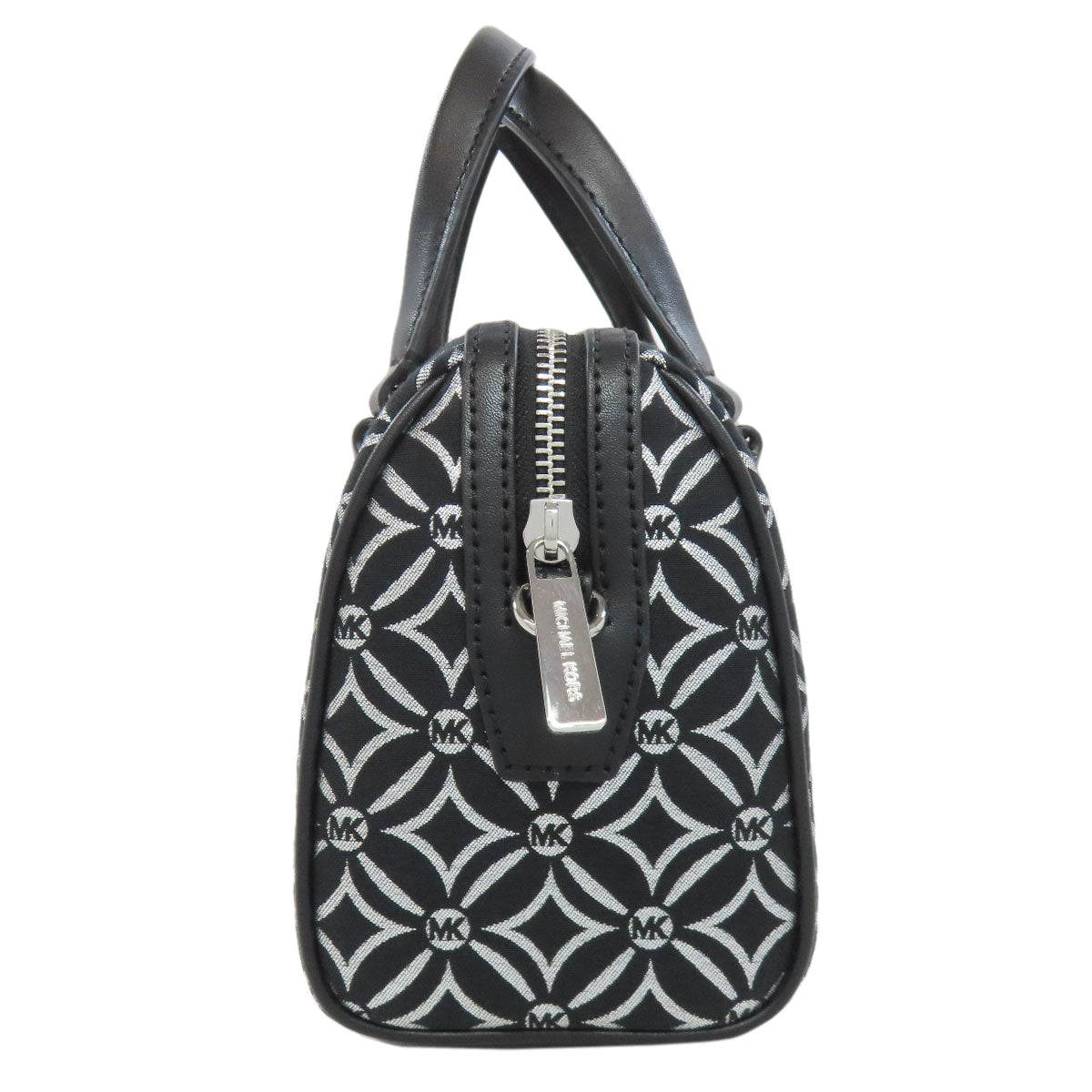 Michael Kors Handbag Canvas Black 2Way Women