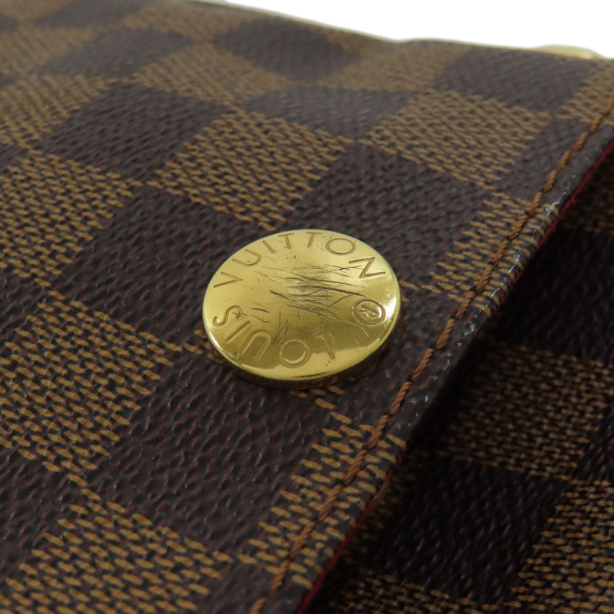 Louis Vuitton Shoulder Bag N60009 Damier Canvas Brown Lift