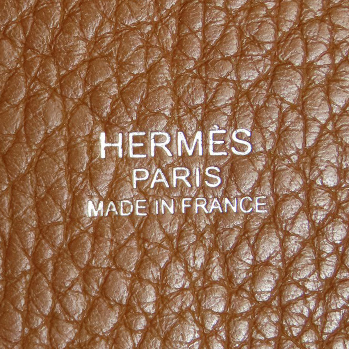 Hermes Handbag Taurillon Clemence Brown Picotin Lock Pm Silvermetal Women