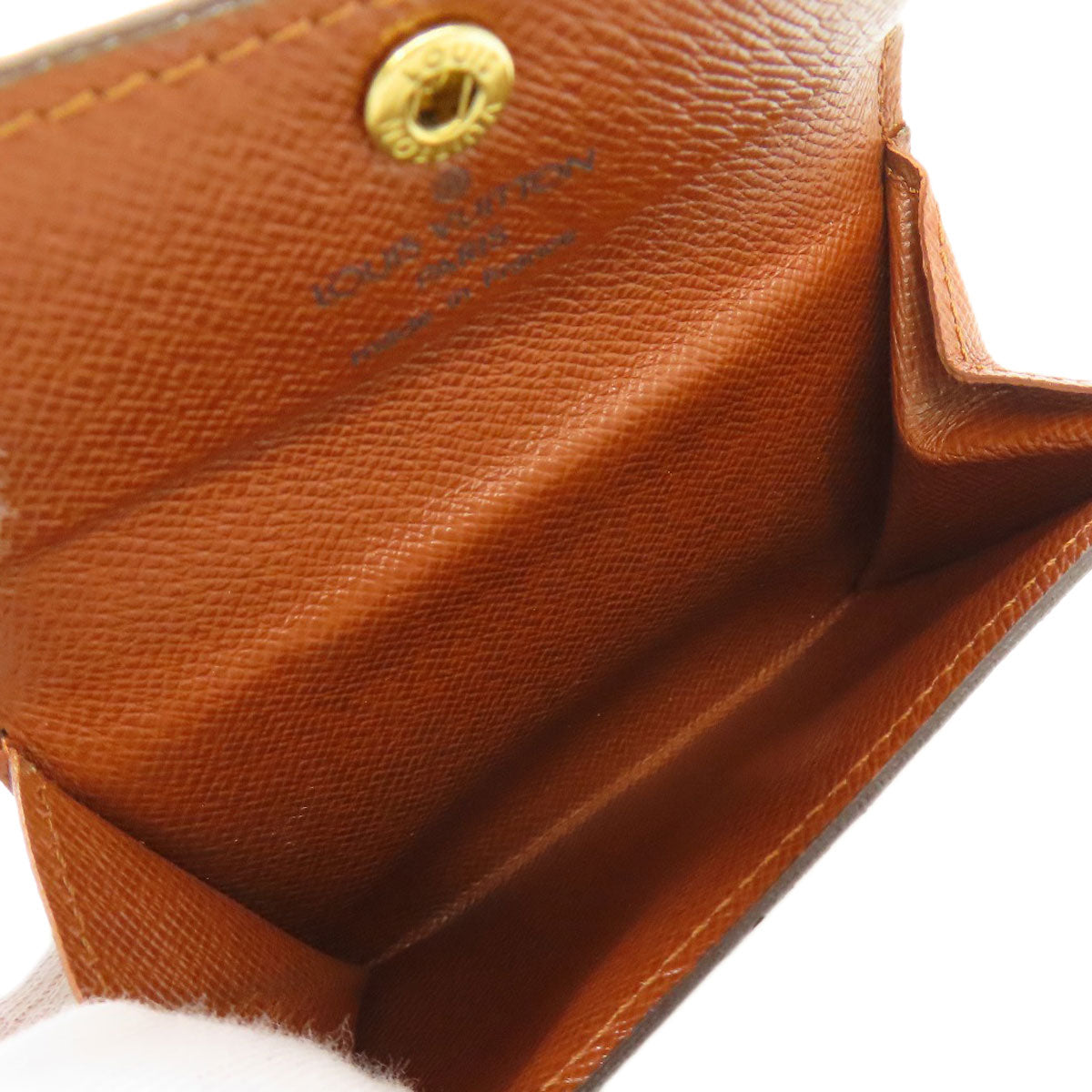 Louis Vuitton Coin Case M61927 Monogram Canvas Brown Ludlow Women