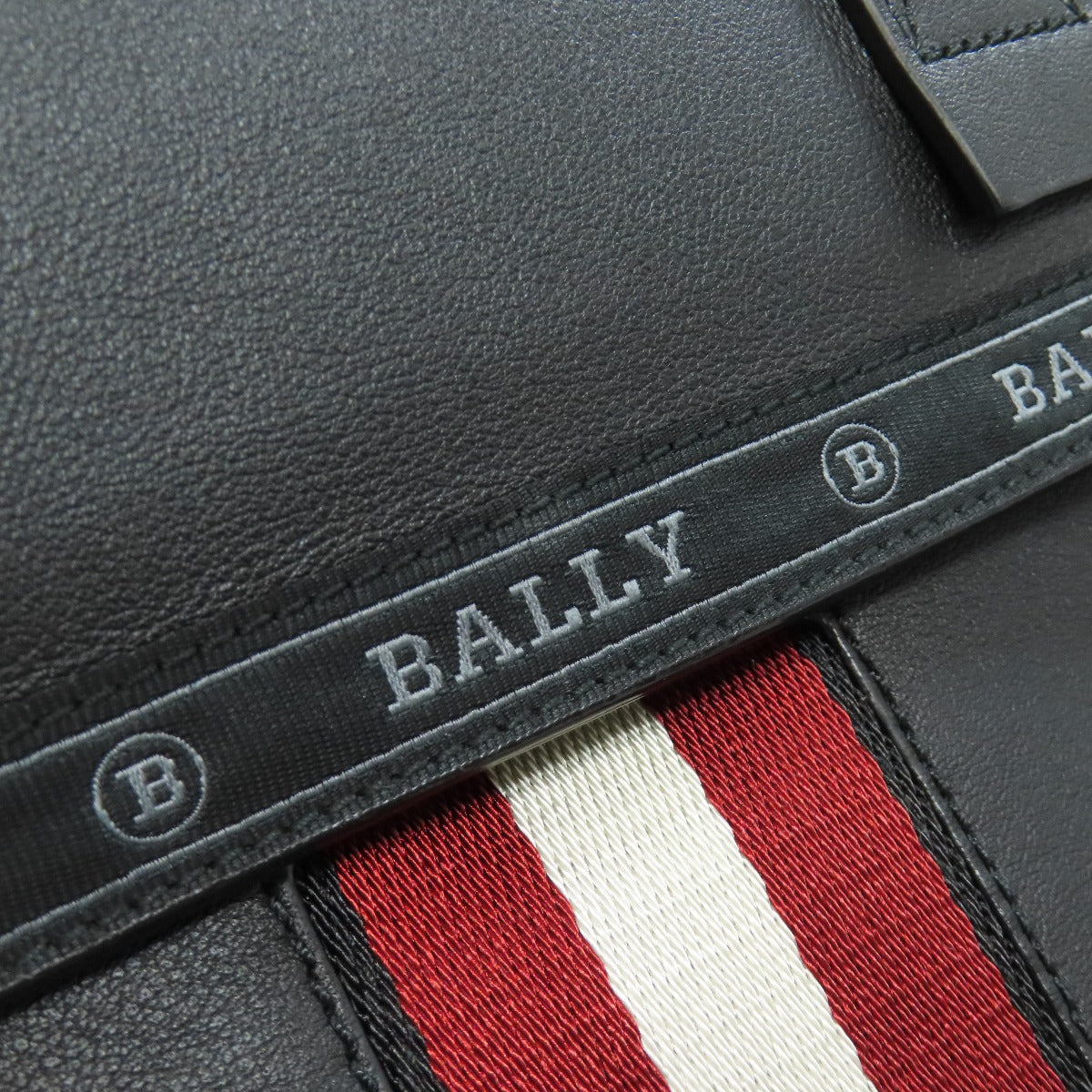 Bally Handbag Leather Black 2Way