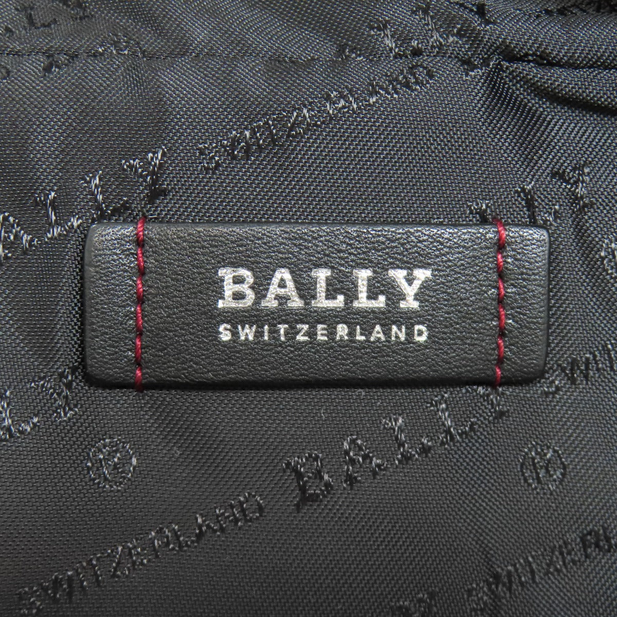 Bally Handbag Leather Black 2Way