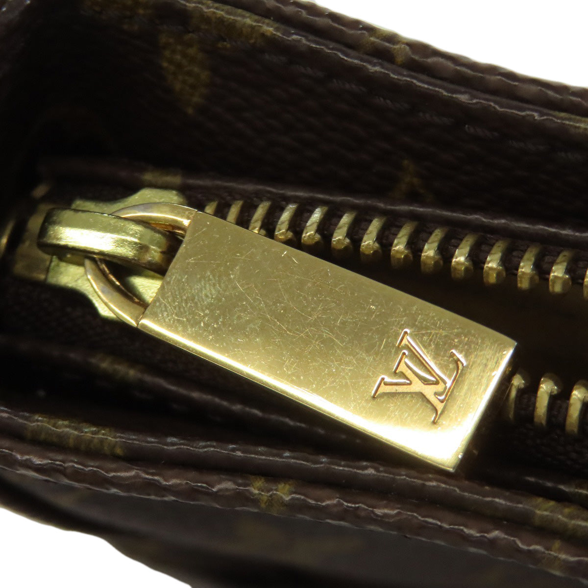 Louis Vuitton Shoulder Bag M51146 Monogram Canvas Brown Loopingmm