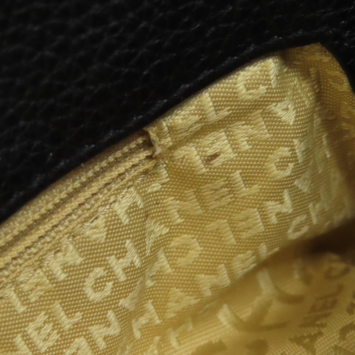 Chanel Handbag Calfskin Black Logo Women