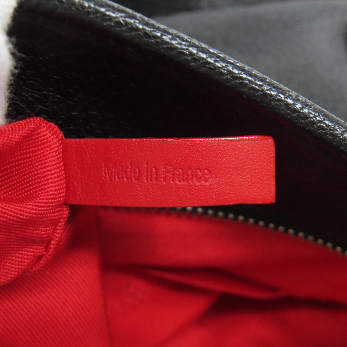 Christian Louboutin Tote Bag Leather Black Logo