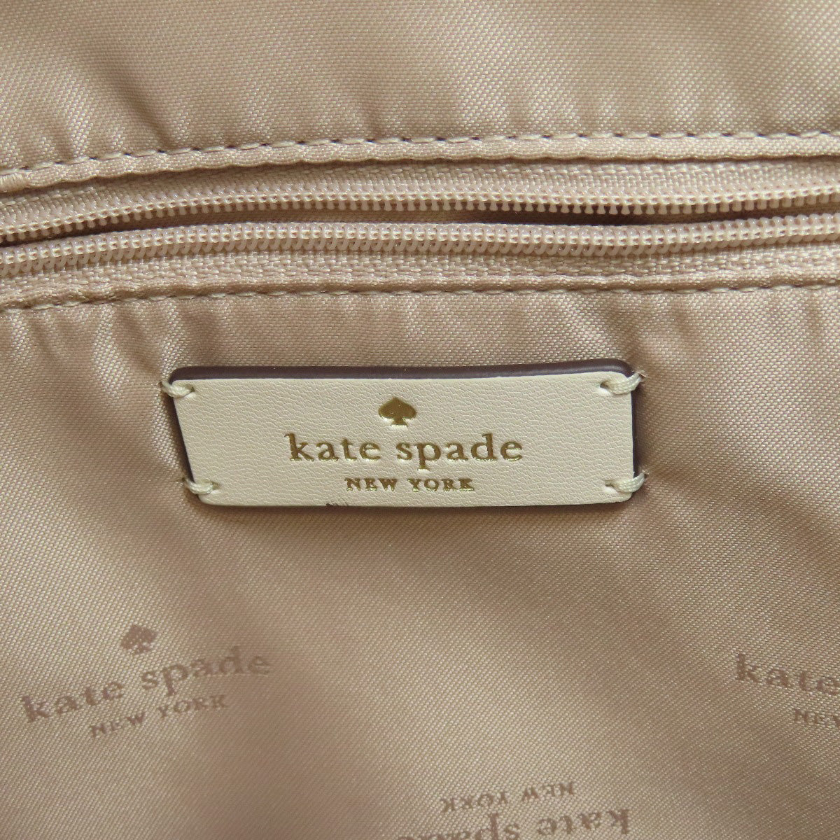 Kate Spade Tote Bag Pvc White Logo