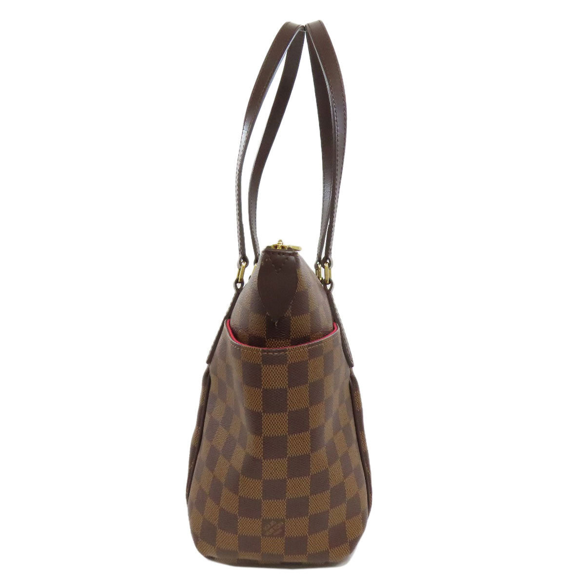 Louis Vuitton Tote Bag N41282 Damier Canvas Brown Totally Pm Women