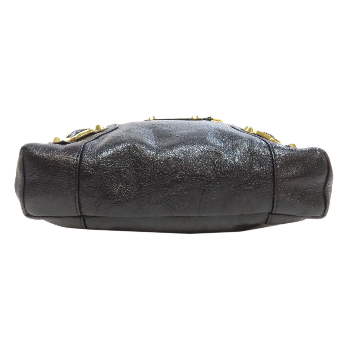 Balenciaga Shoulder Bag 431649 Calfskin Black Simple Design