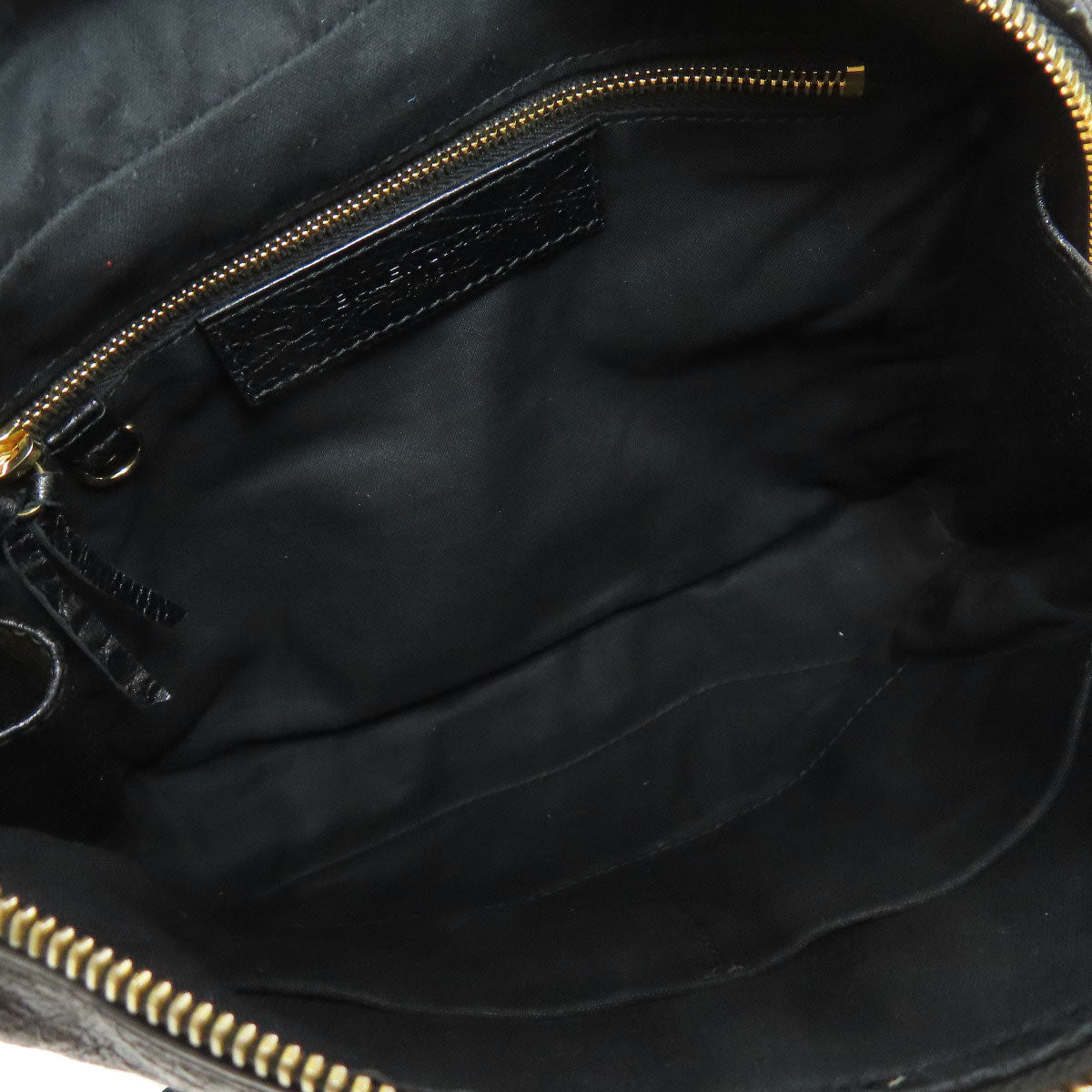 Balenciaga Shoulder Bag 431649 Calfskin Black Simple Design