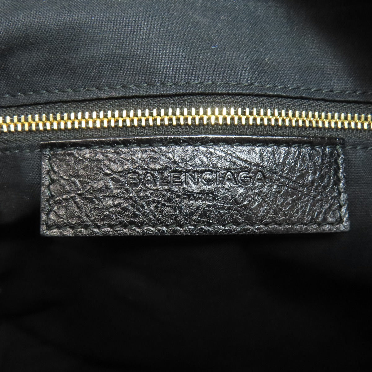 Balenciaga Shoulder Bag 431649 Calfskin Black Simple Design