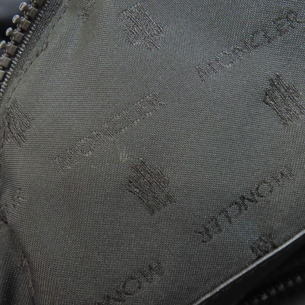 Moncler Backpack Nylon Navy Logo Women