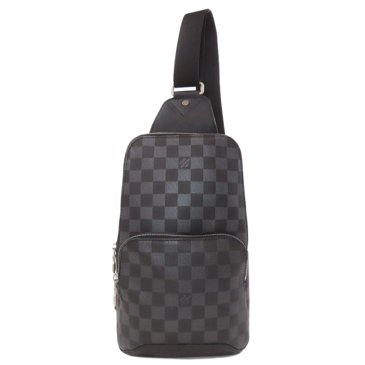 Louis Vuitton Sling Bag N41720 Damier Anfini Gray Avenue Sling Women