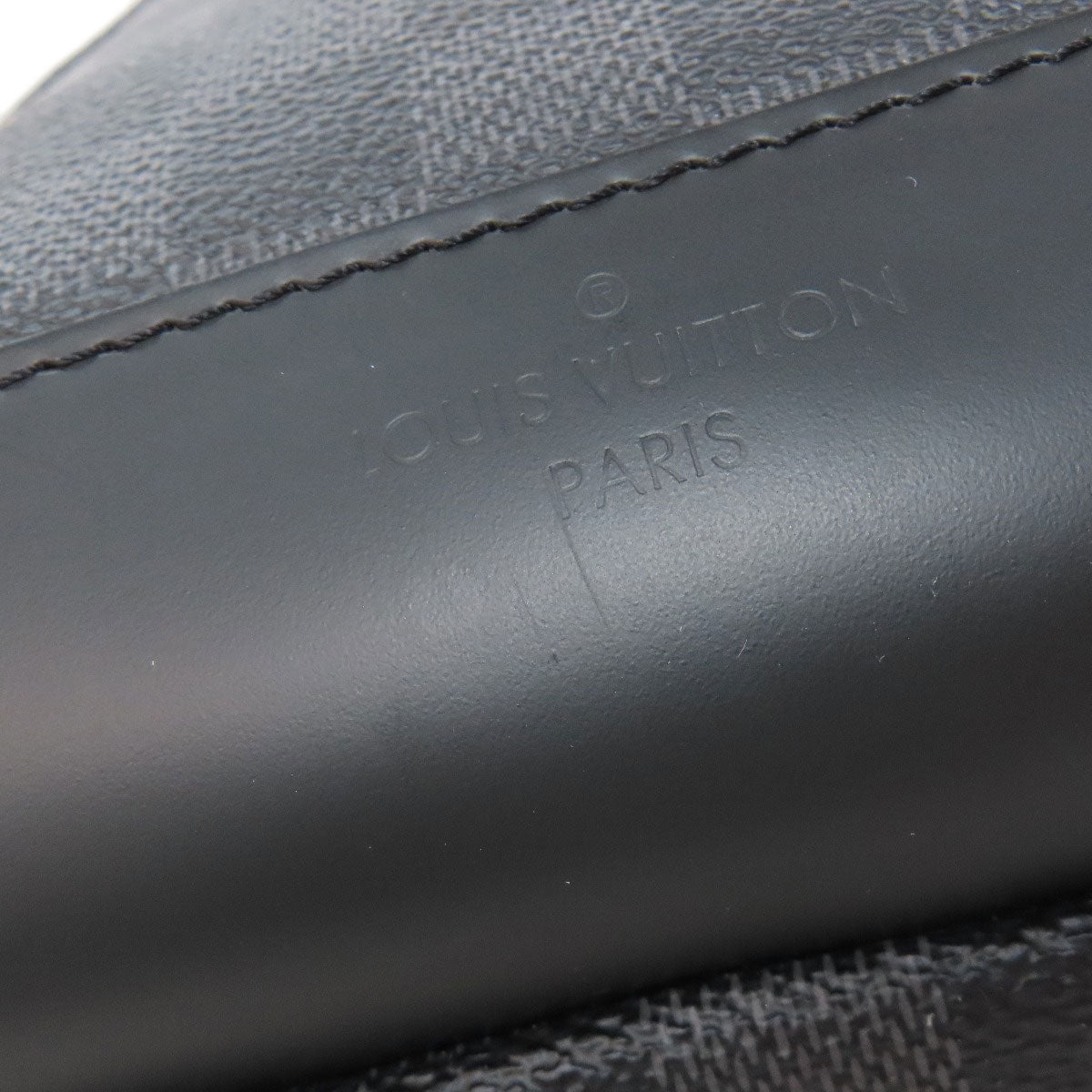Louis Vuitton Sling Bag N41719 Damier Canvas Black Avenue Sling Mens