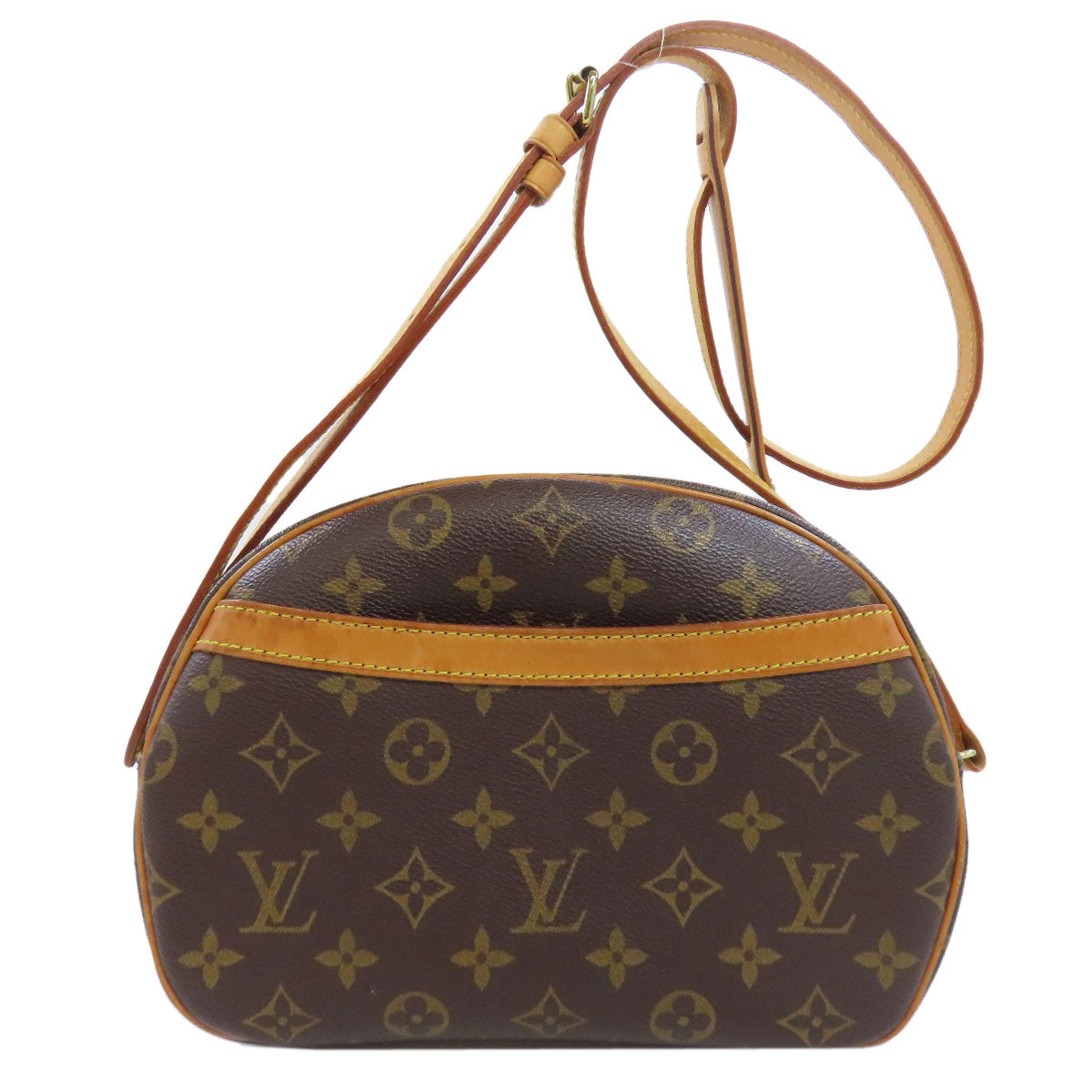 Louis Vuitton Shoulder Bag M51221 Monogram Canvas Brown Blois Women
