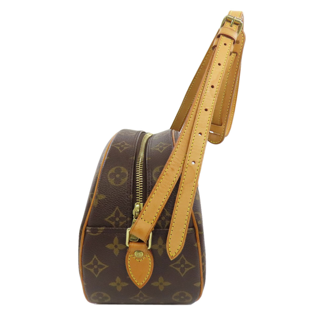 Louis Vuitton Shoulder Bag M51221 Monogram Canvas Brown Blois Women