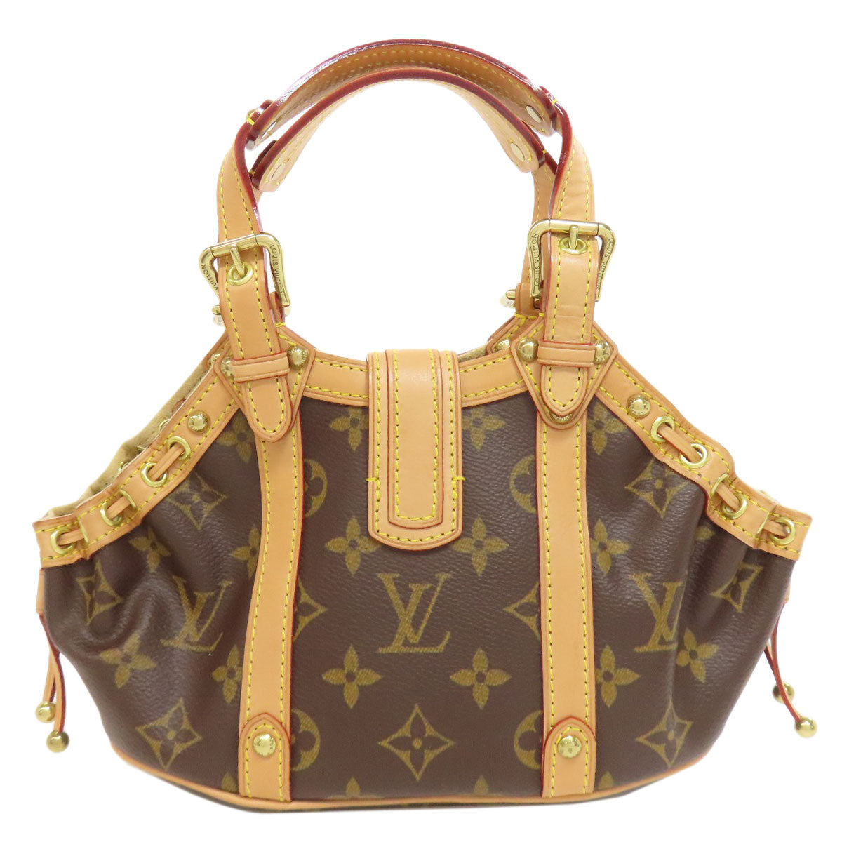 Louis Vuitton Handbag M92399 Monogram Canvas Brown Teda Pm Women