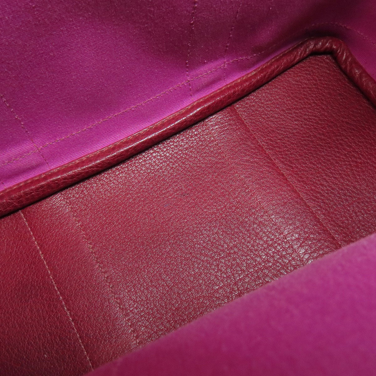 Hermes Handbag Towar Officche Red Garden Party Tpm Silvermetal