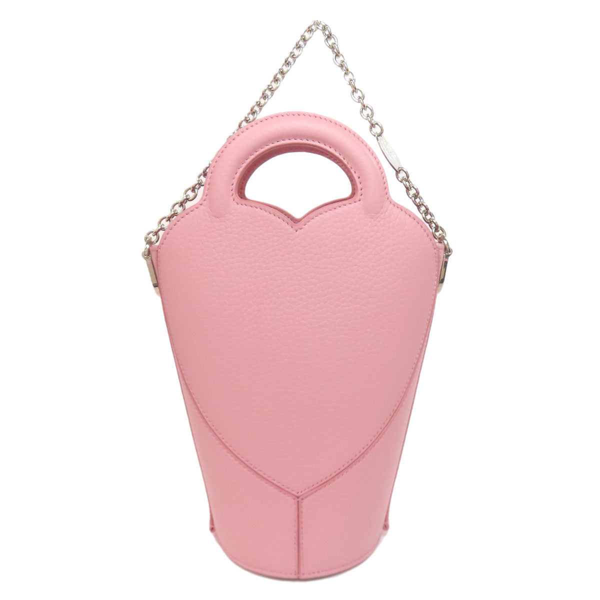 Tiffany&Co. Handbag Leather Pink Return To 2Way