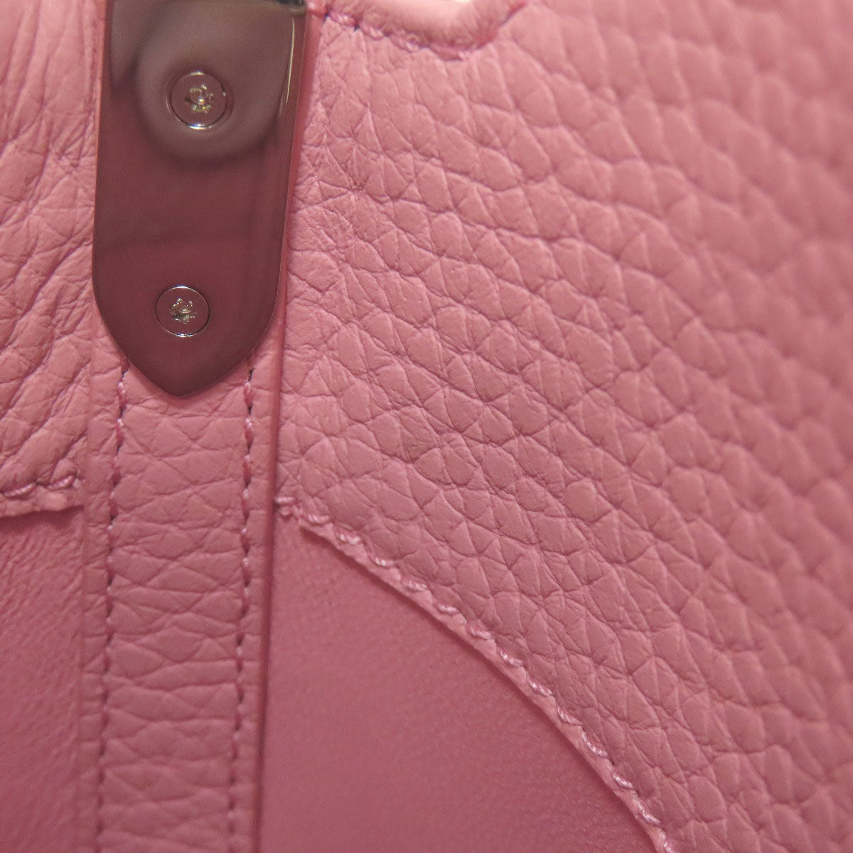 Tiffany&Co. Handbag Leather Pink Return To 2Way