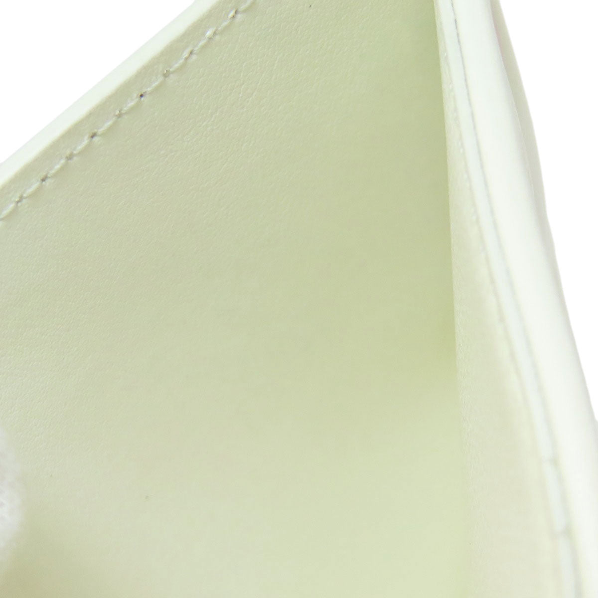 Louis Vuitton Bifold Wallet M11909 Calfskin White Portefeuilleeloup Monogram Flower Women