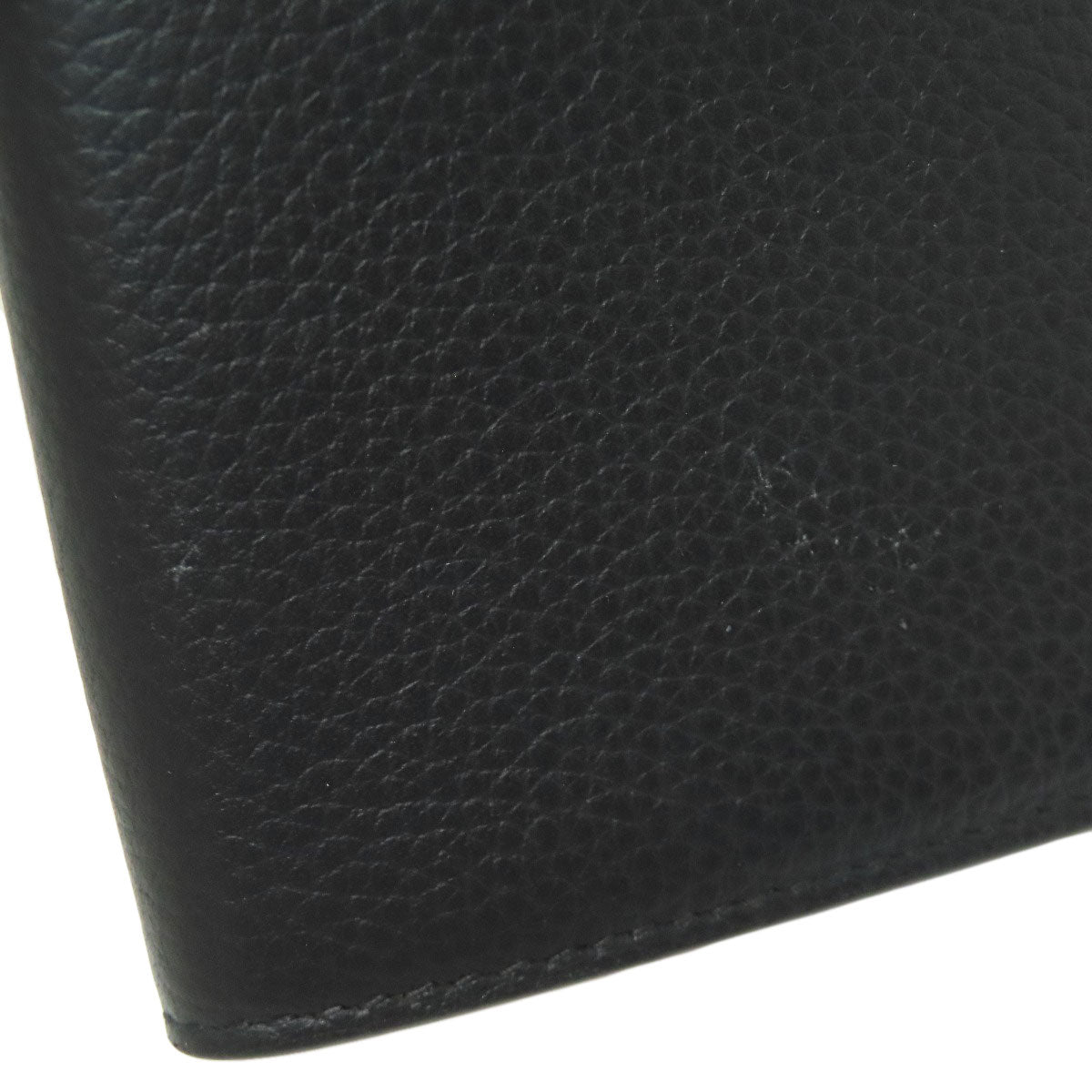 Christian Dior Coin Case Leather Black Logo Women(Unisex)