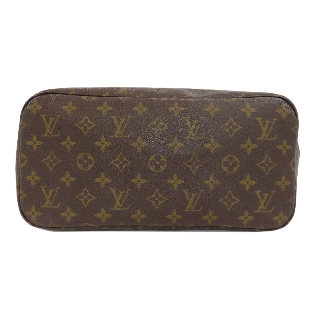 Louis Vuitton Tote Bag M40156 Monogram Canvas Brown Neverfull Mm Women