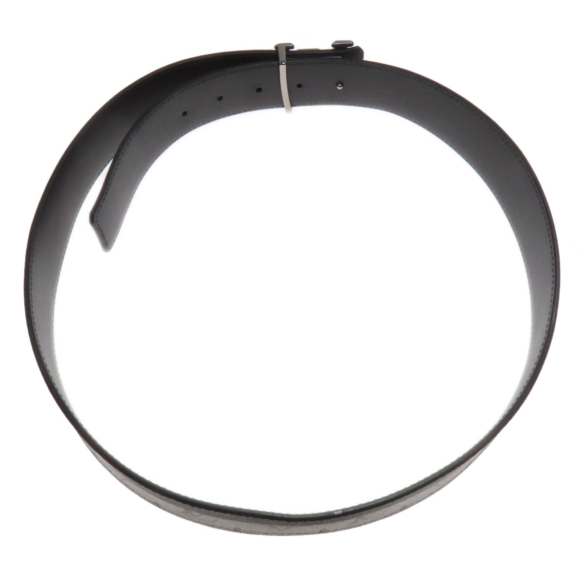 Louis Vuitton Belt Mp034 Monogram Reverse Black Santur Lv Initial Belt