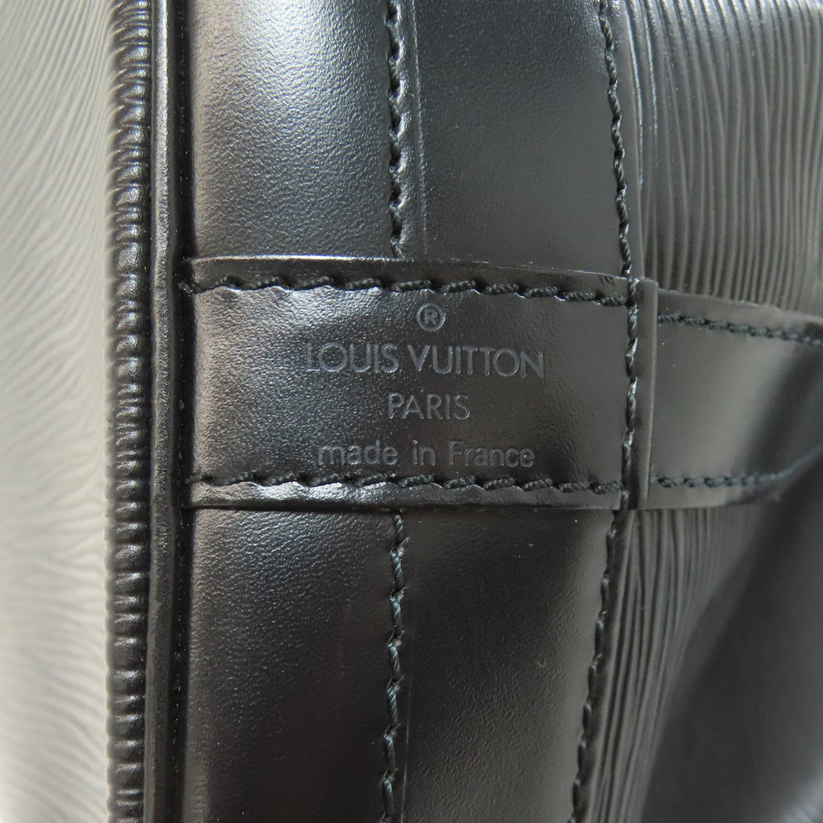 Louis Vuitton Shoulder Bag M59002 Epi Black Noe