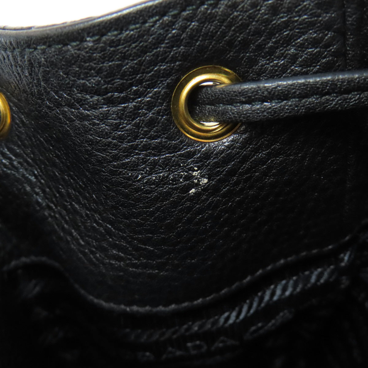 Prada Shoulder Bag 1Be018 Leather Black Vitterodino