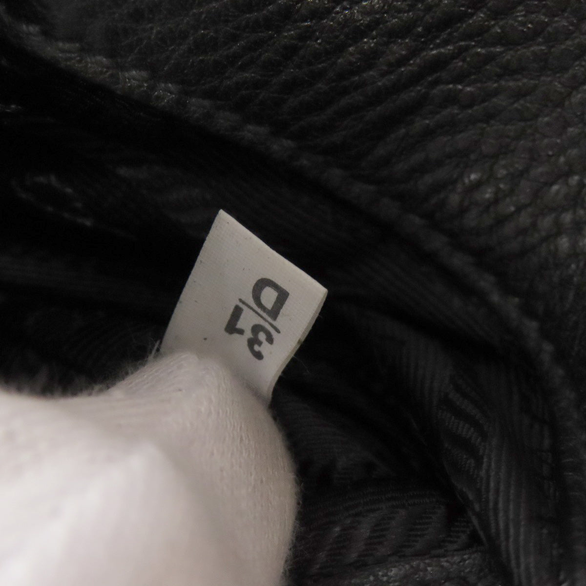 Prada Shoulder Bag 1Be018 Leather Black Vitterodino