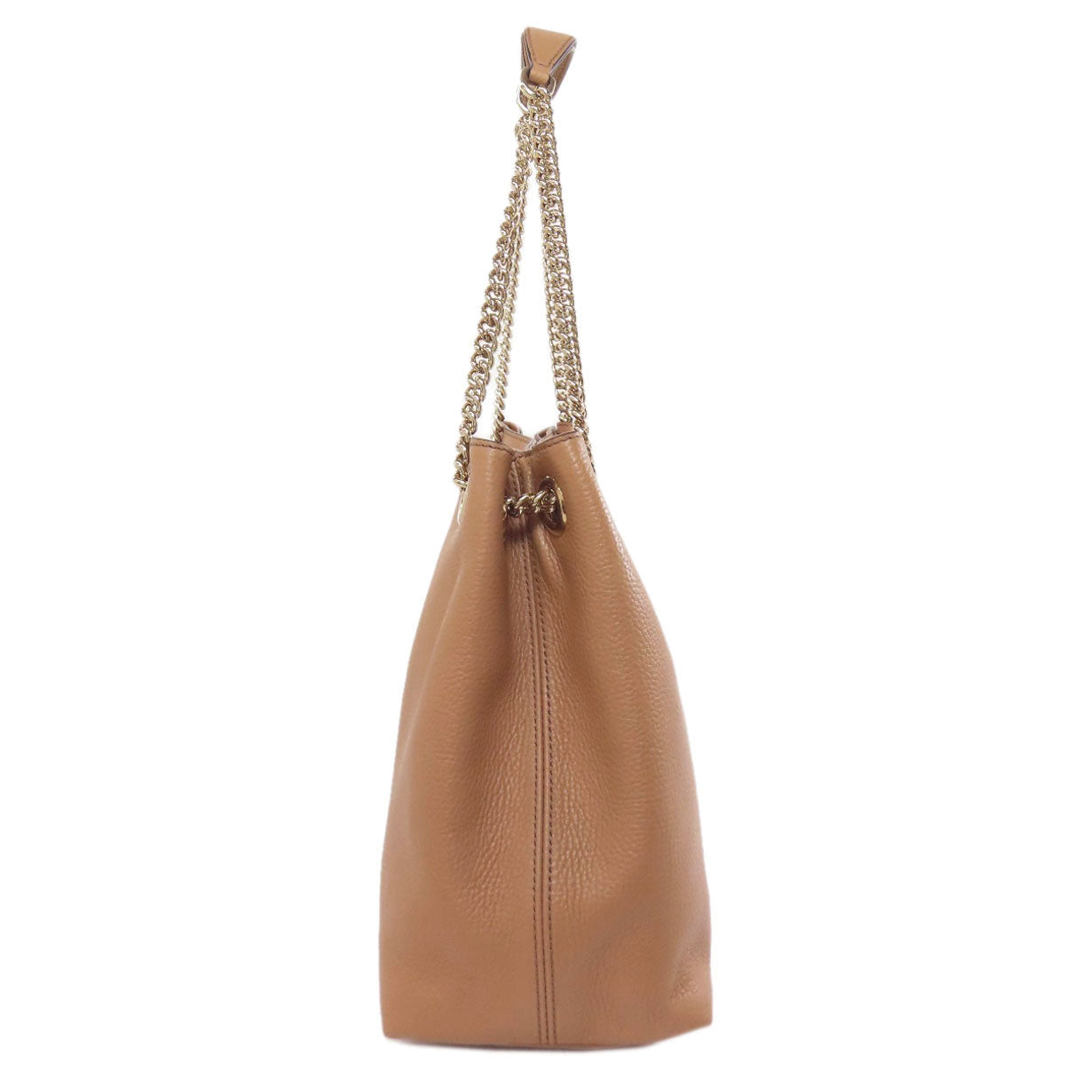 Gucci Tote Bag 536196 Leather Brown Soho Outlet Interlocking G