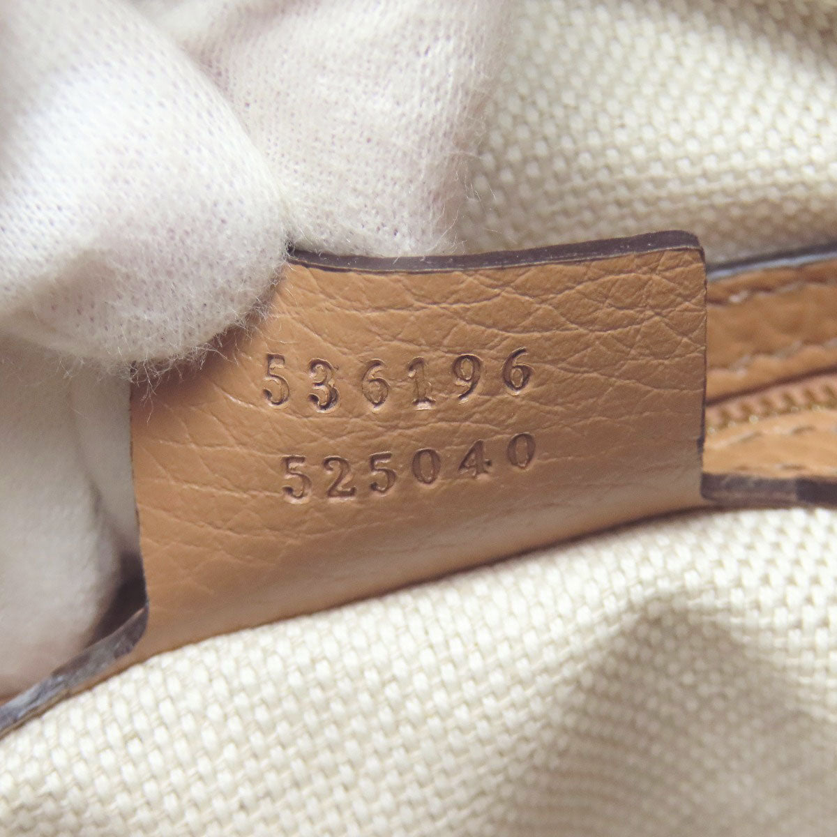 Gucci Tote Bag 536196 Leather Brown Soho Outlet Interlocking G
