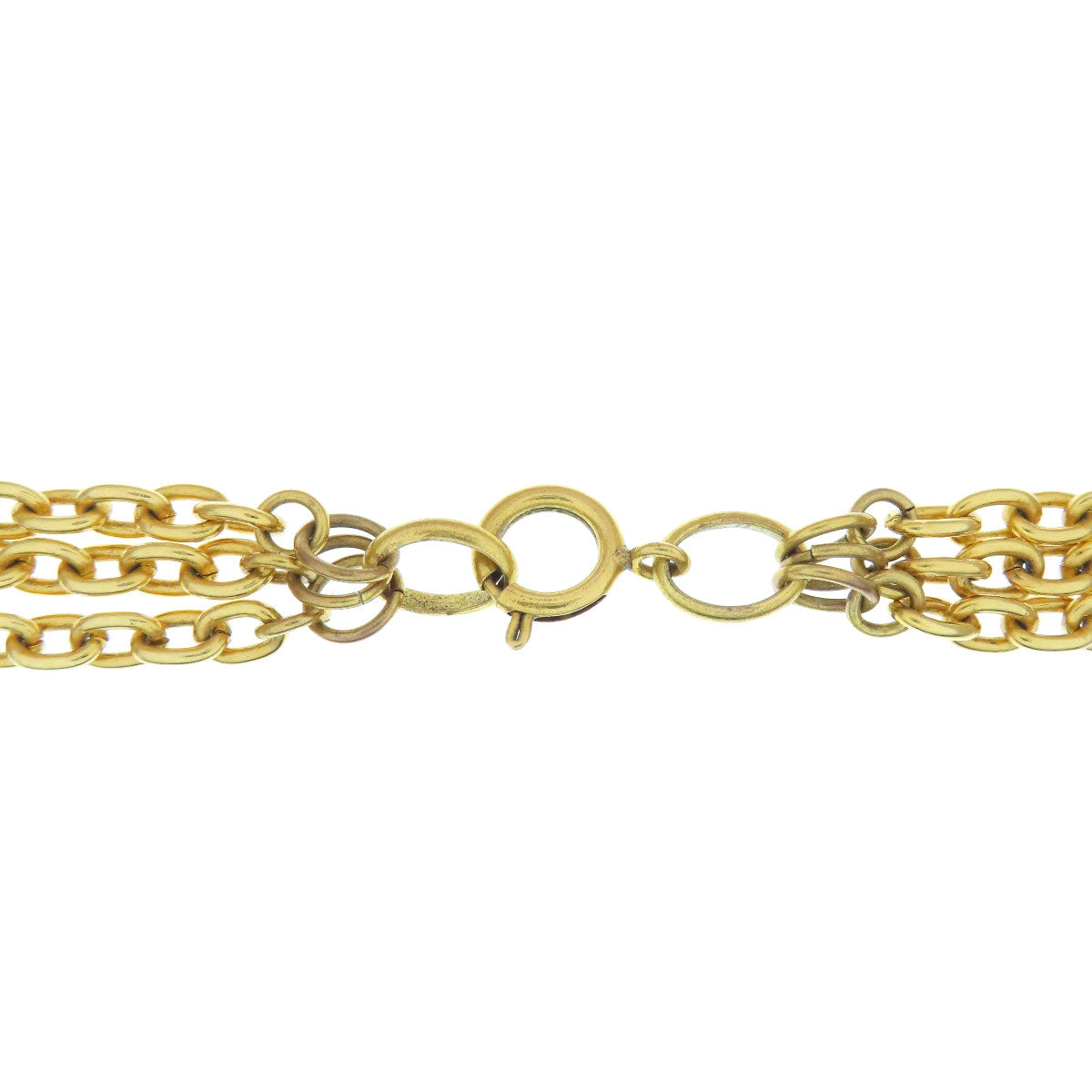 Chanel Belt Metallic Gold Chain Belt Women