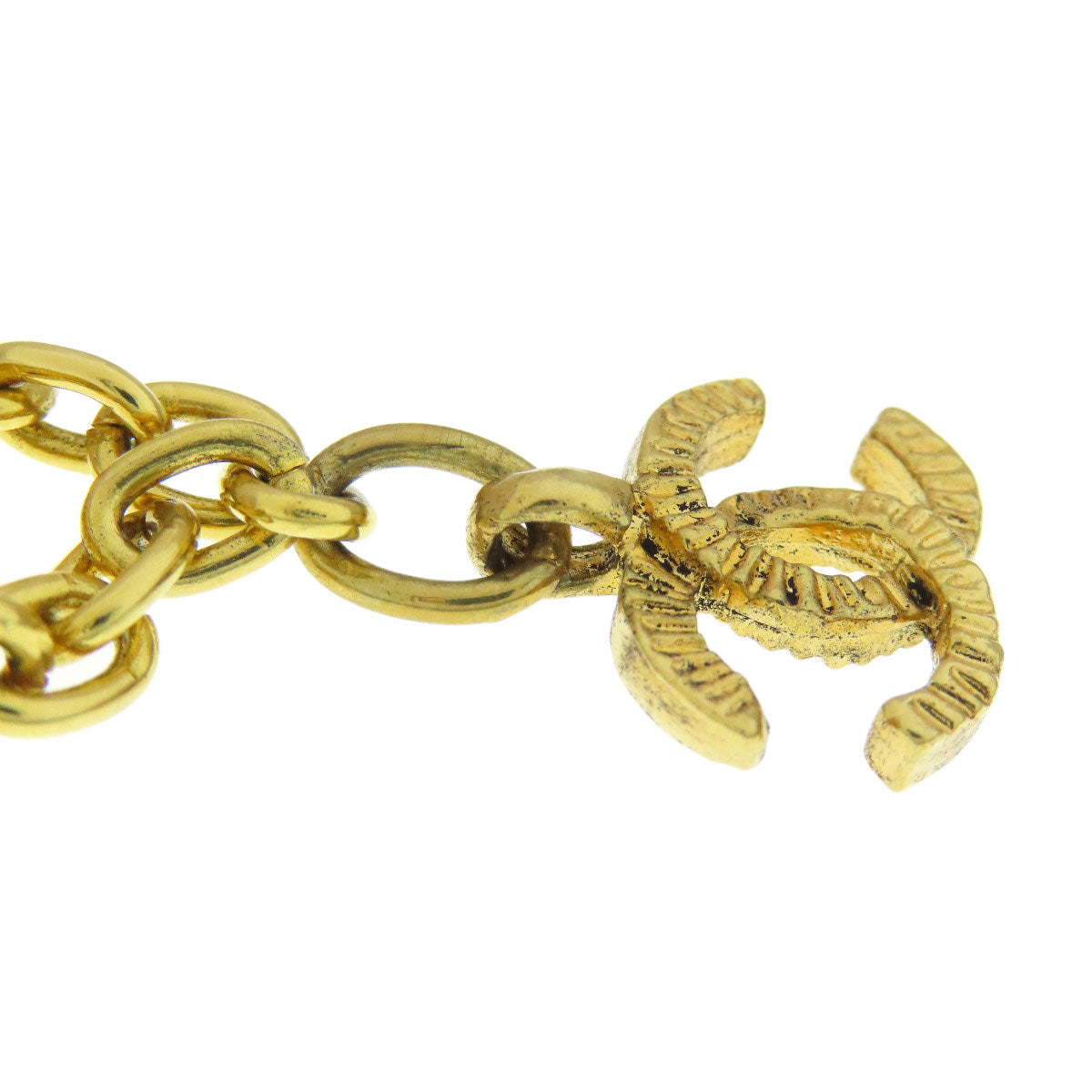 Chanel Belt Metallic Gold Chain Belt Women
