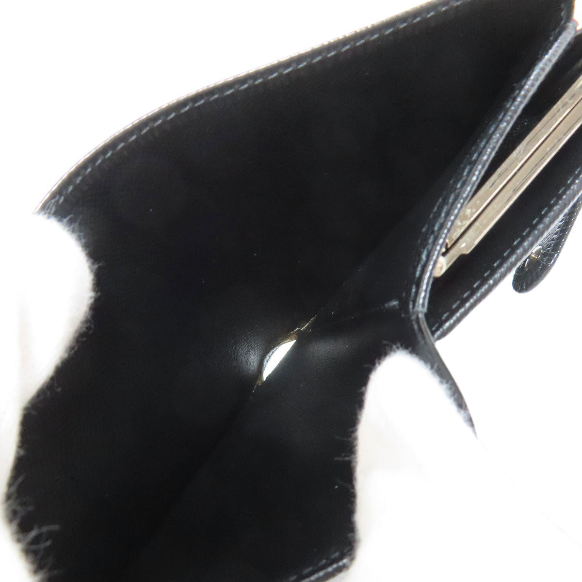 Louis Vuitton Bifold Wallet M63242 Epi Black Portefeuille Vienova Women