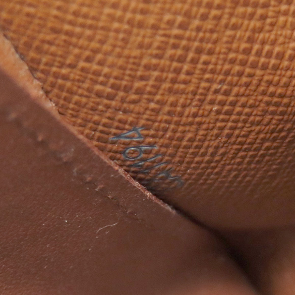 Louis Vuitton Bifold Wallet Monogram Canvas Brown Portefeuille Anais Women