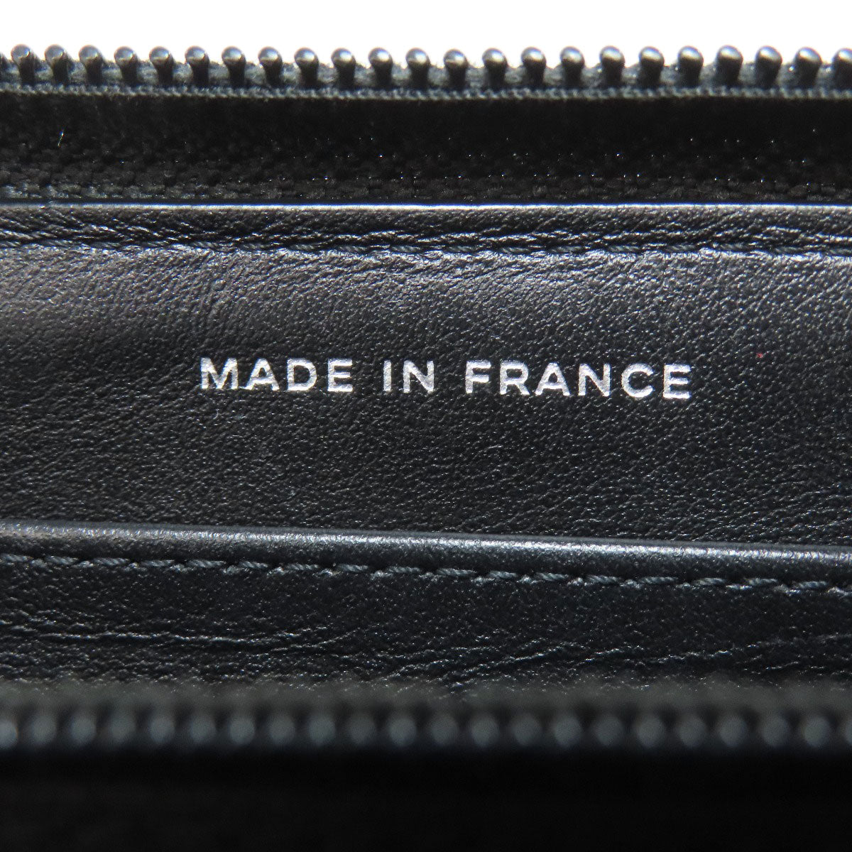 Chanel Long Wallet Purse Calfskin Black Boy Chanel Women