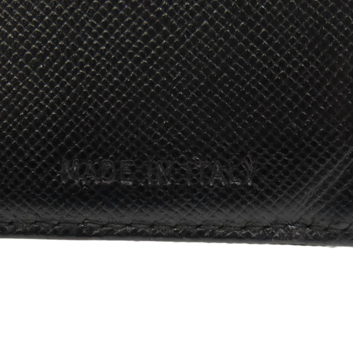 Prada Bifold Wallet M170 Nylon Black Logometal Women