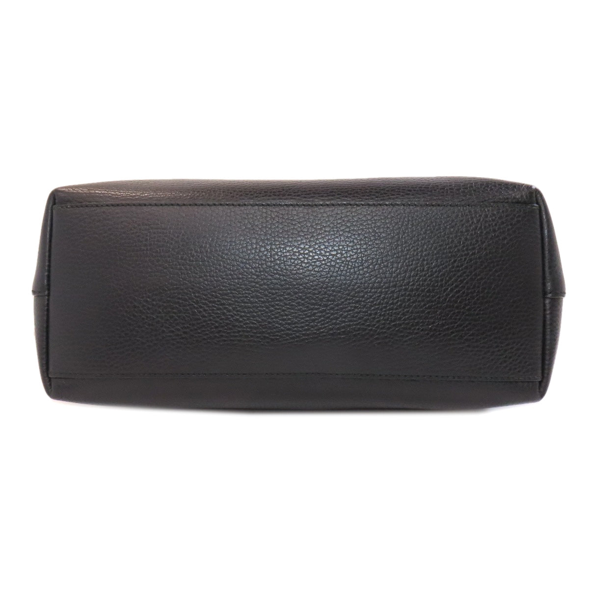 Gucci Handbag 449659 Leather Black Outlet Interlocking G Charm Women