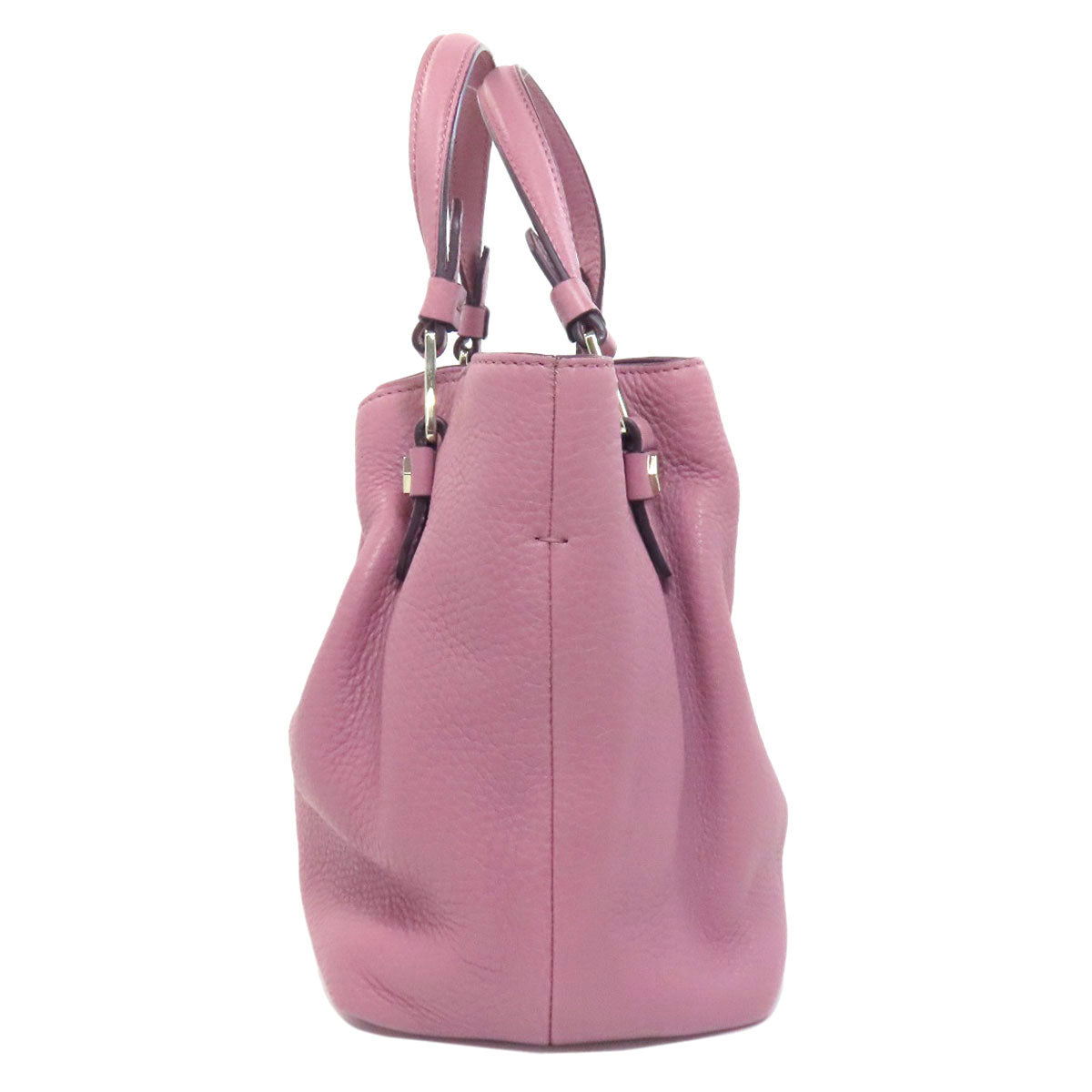 Tods Handbag Leather Pink 2Way