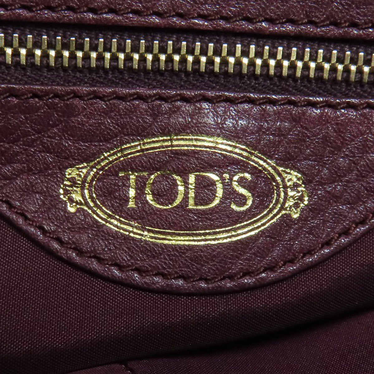 Tods Handbag Leather Pink 2Way