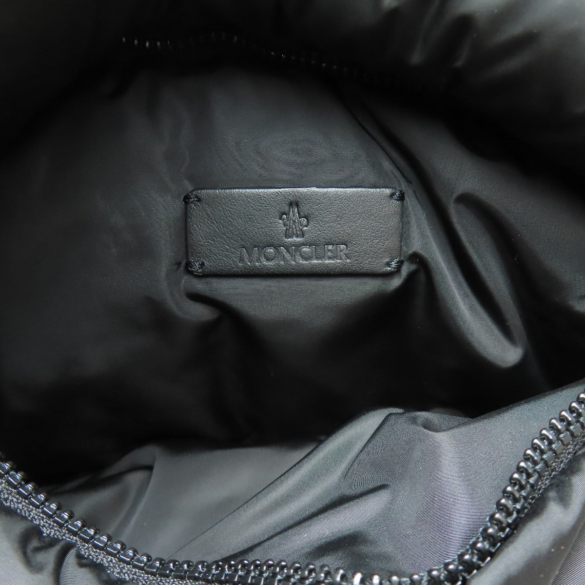 Moncler Sling Bag Nylon Black Logo Women