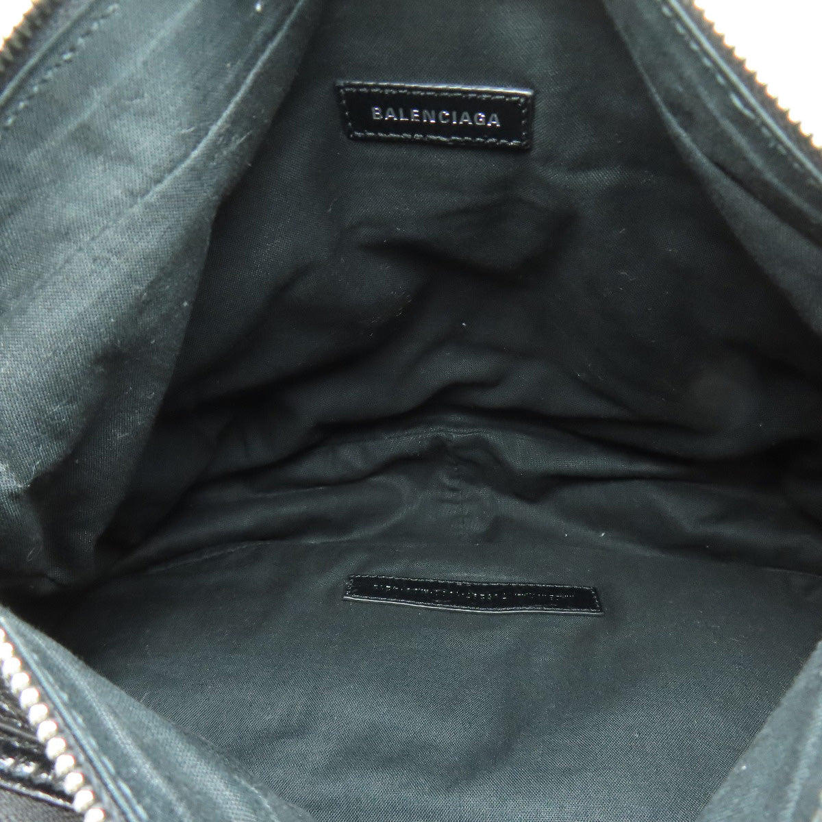 Balenciaga Shoulder Bag 785297 Calfskin Black Super Busy Women