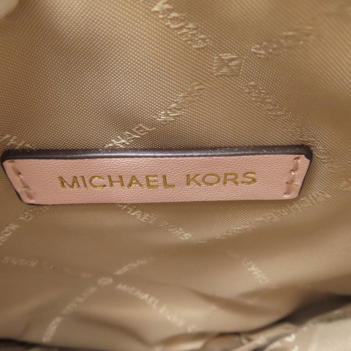 Michael Kors Handbag Leather, Pvc Pink 2Way Women