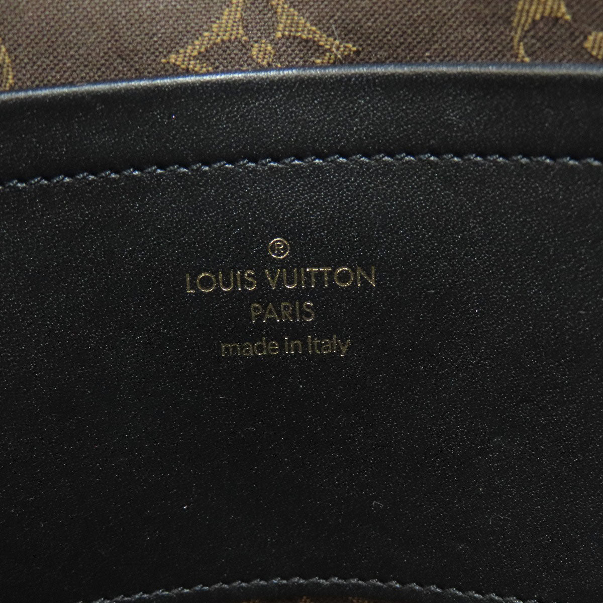 Louis Vuitton Sling Bag M80450 Calfskin Black Utility Crossbody