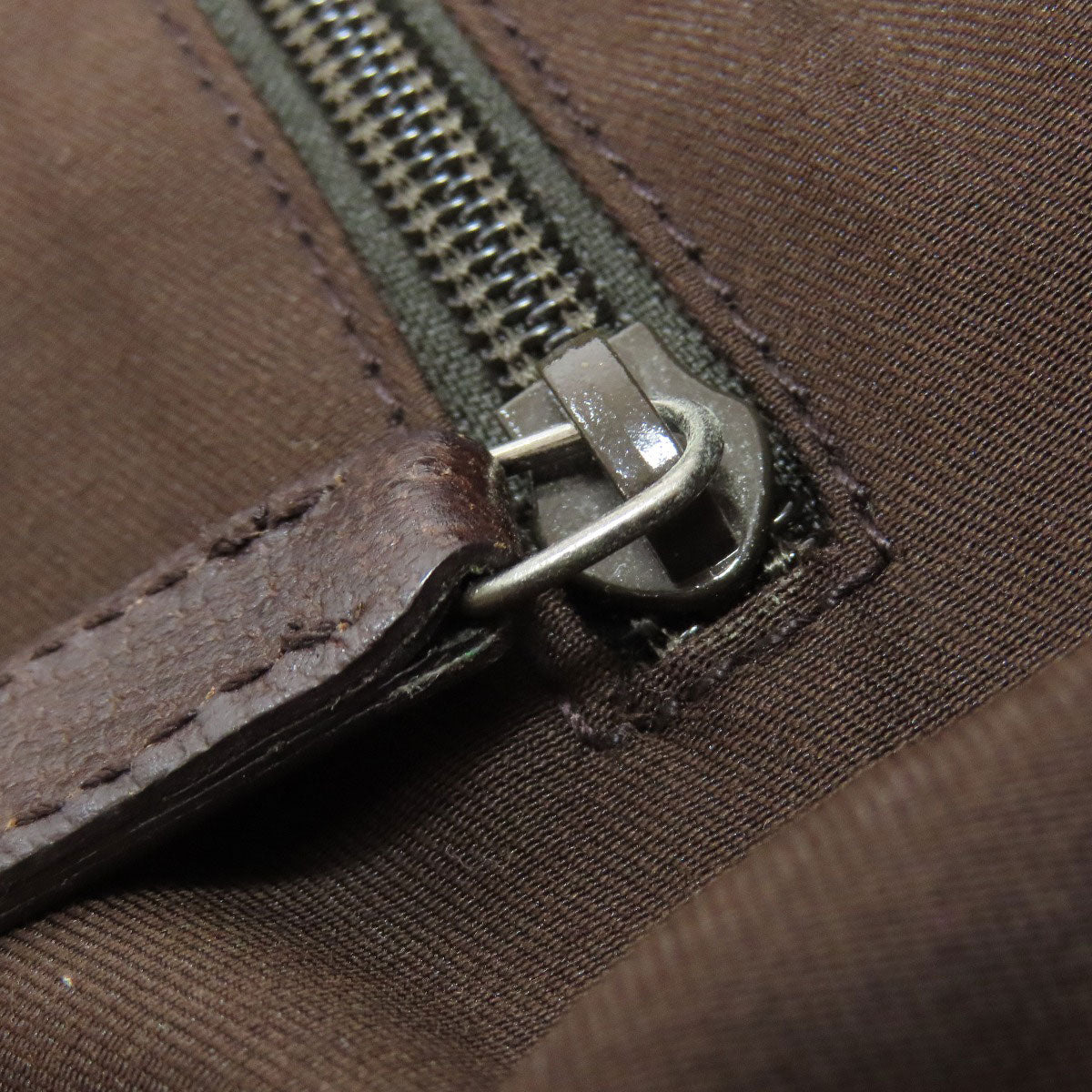 Gucci Handbag 131230 Canvas Brown Gg Shelly Line